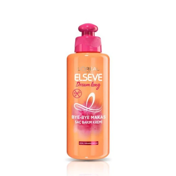 L'Oréal Paris Elseve Dream Long Bye-Bye Makas Saç Bakım Kremi 200 ml ürün görseli 1