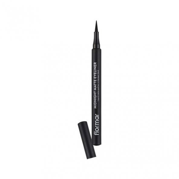 Flormar Midnight Matte Eyeliner -Black ürün görseli 1