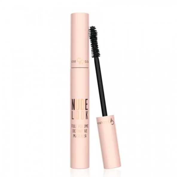 Golden Rose Nude Look Full Volume Definitive Mascara - Deep Black ürün görseli 1