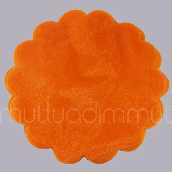 100 Adet Düz Organze Tül 22cm - Resim 5