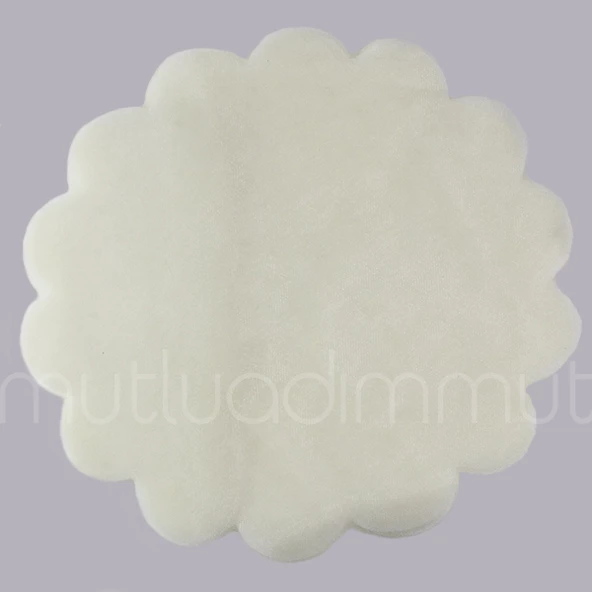 100 Adet Düz Organze Tül 22cm - Resim 2