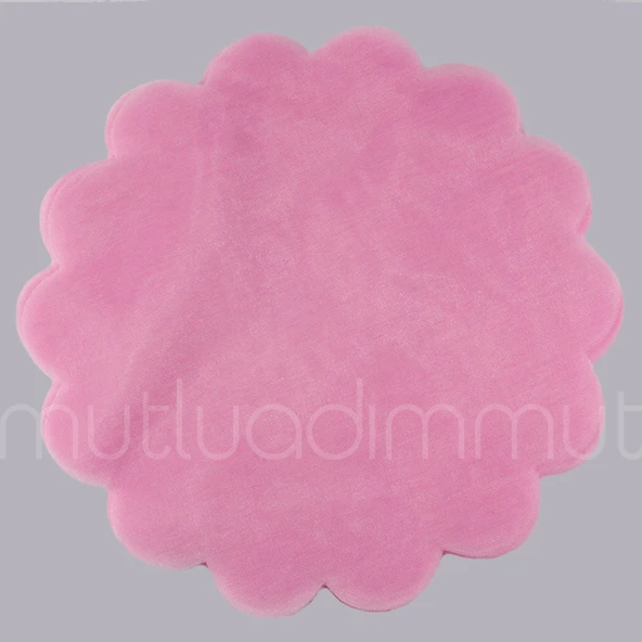 100 Adet Düz Organze Tül 22cm - Resim 4
