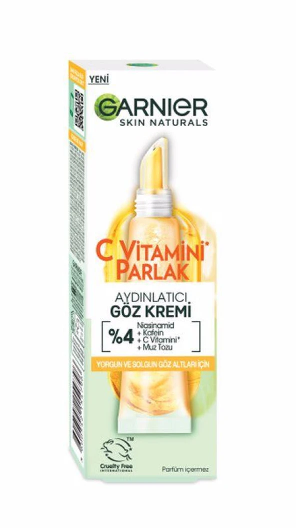 Garnier C Vitamini Parlak Aydınlatıcı Göz Kremi 15 ml ürün görseli 1