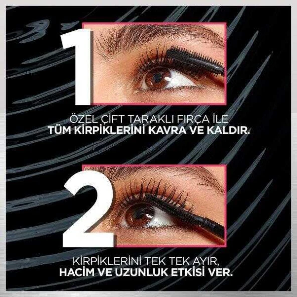 L'Oréal Paris Telescopic Lift Maskara - Resim 5