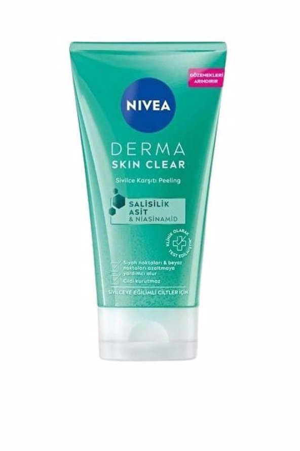Nivea Derma Skin Clear Sivilce Karşıtı Peeling 150 ml ürün görseli 1