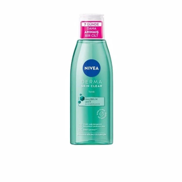 Nivea Derma Skin Clear Tonik 200 ml ürün görseli 1