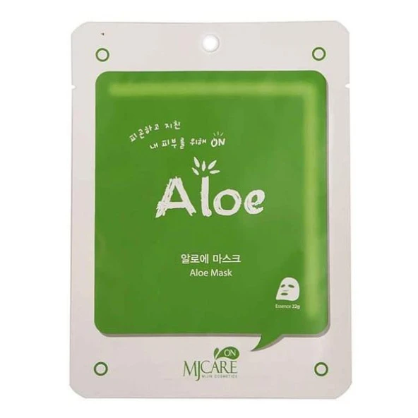 Mjcare Aloe Mask Aloe Vera Özlü Cilt Bakım Maskesi 22g ürün görseli 1