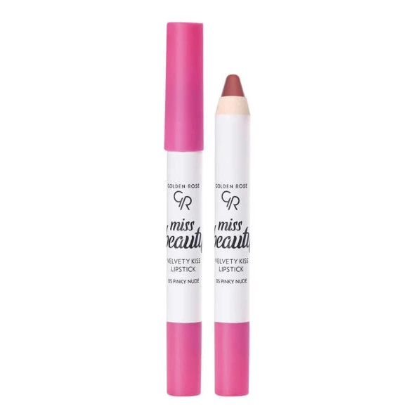 Golden Rose Miss Beauty Velvety Kiss Lipstick - 05 Pinky Nude ürün görseli 1