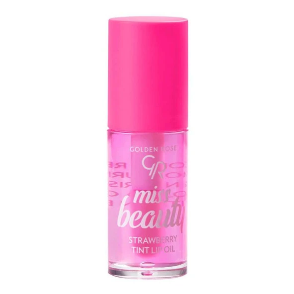 Golden Rose Miss Beauty Tint Lip Oil - Strawberry ürün görseli 1