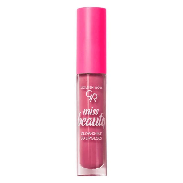 Golden Rose Miss Beauty Glow Shine 3D Lipgloss - 04 Pink Dream ürün görseli 1