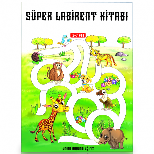 Okul Öncesi SÜPER Labirent Kitabı ürün görseli 1
