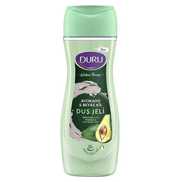 Duru Wellness Therapy Avakado&Beyaz Kil Duş Jeli 450 ml ürün görseli 1