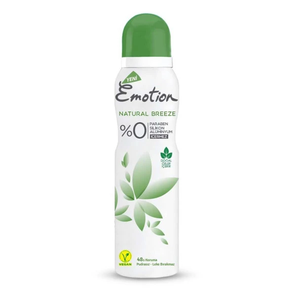Emotion Natural Breeze Kadın Deodorant 150 ml ürün görseli 1
