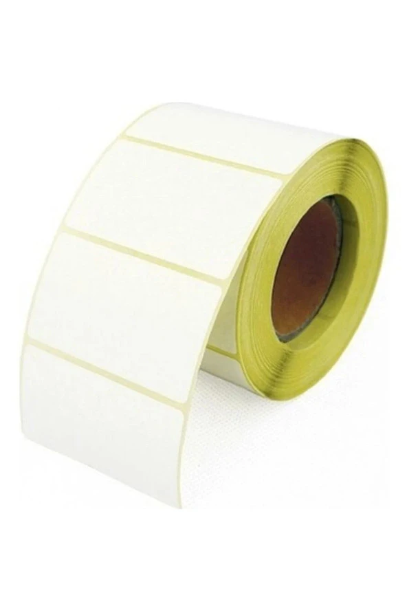 Tanex Eco Termal Etiket 100x80 MM 500 Lü Rulo 40 MM Termal Barkod Etiketi ürün görseli 1