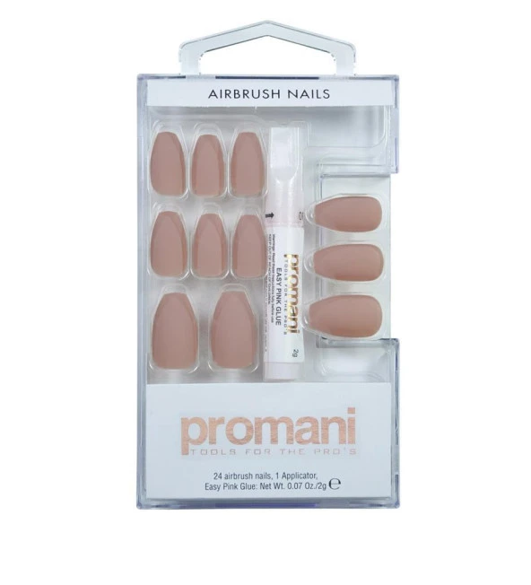 Promani Matte Nails Takma Tırnak Kiti PR-5017 ürün görseli 1
