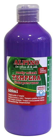 Alpino Tempera Suluboya 250 ML Mor Suluboya ürün görseli 1