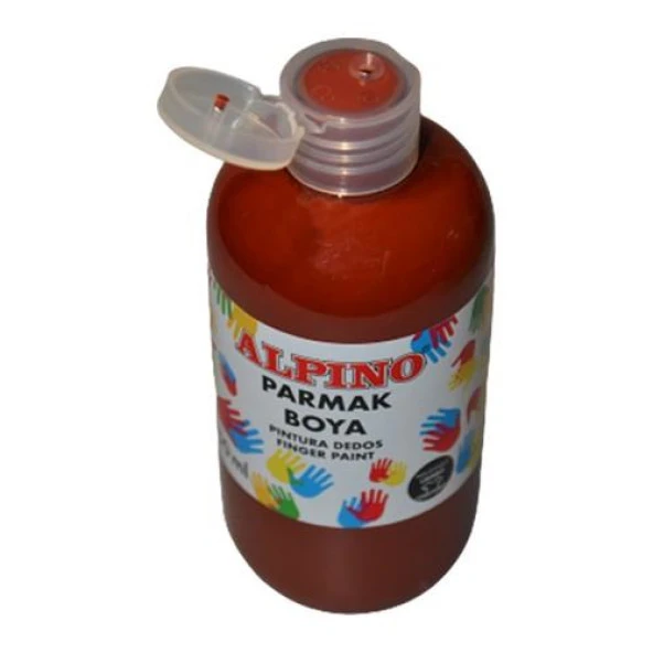 Alpino 250 ML Parmak Boyası Kahverengi Parmak Boyası ürün görseli 1