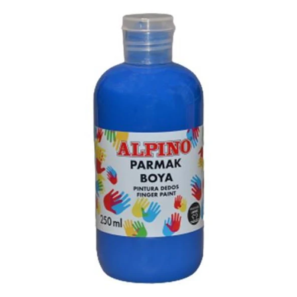 Alpino 250 ML Parmak Boyası Koyu Mavi Parmak Boyası ürün görseli 1