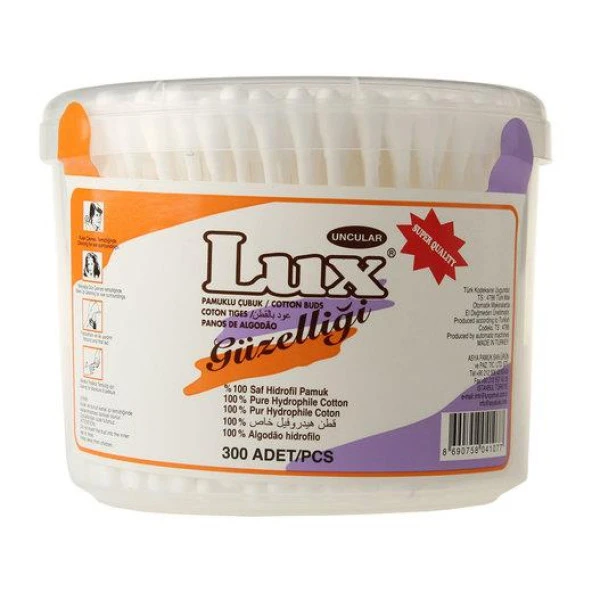 Lüx Kulak Çubuğu 300 Lü ürün görseli 1