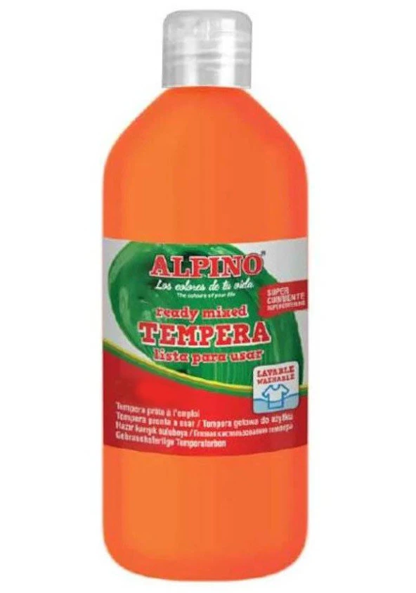 Alpino Tempera Suluboya 250 Ml Turuncu Suluboya ürün görseli 1