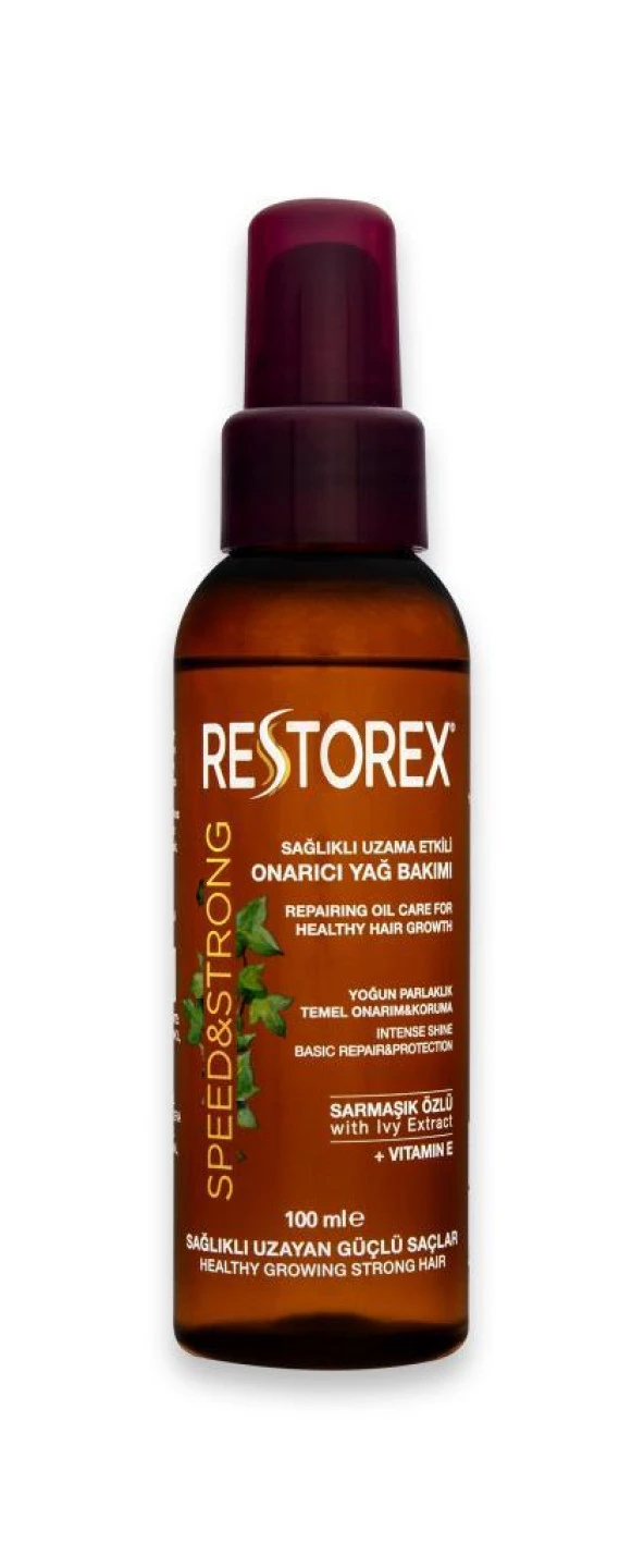 Restorex Onarıcı Saç Bakım Yağı 100 Ml ürün görseli 1