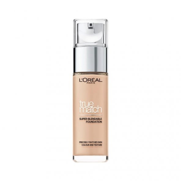 L’Oréal Paris True Match Bakım Yapan Fondöten - 1R Rose Ivory ürün görseli 1