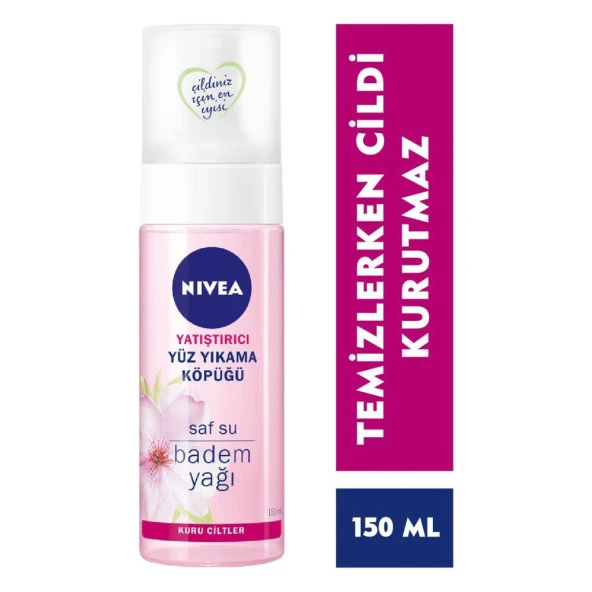 Nivea Yatıştırıcı Yüz Yıkama Köpüğü Kuru Ciltler için 150 ml ürün görseli 1