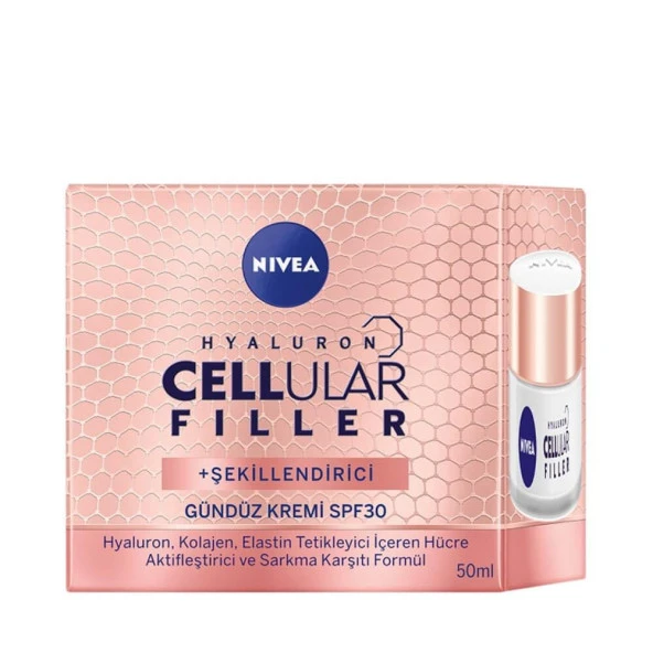 Nivea Hyaluron Cellular Filler +Şekillendirici Spf30 Gündüz Kremi 50 ml ürün görseli 1