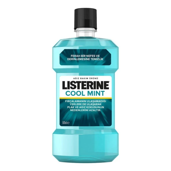 Listerine Cool Mint Ağız Bakım Suyu 500 ml ürün görseli 1