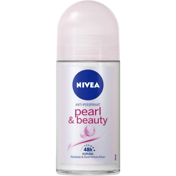 Nivea Roll-On Pearl Beauty Bayan 50ml ürün görseli 1