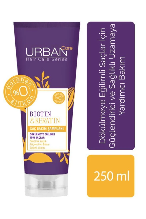 Urban Care Biotin & Keratin Saç Bakım Şampuanı 250 ml ürün görseli 1
