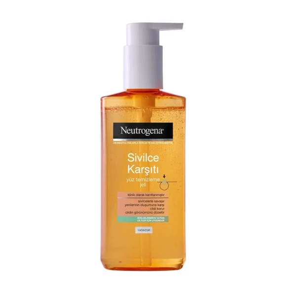 Neutrogena Sivilce Karşıtı Yüz Temizleme Jeli 200 ml ürün görseli 1