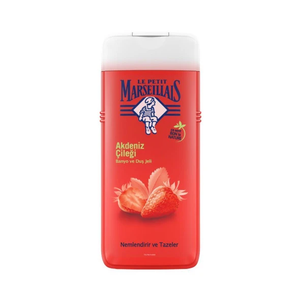 Le Petit Marseillais Akdeniz Çileği Banyo ve Duş Jeli 400 ml ürün görseli 1