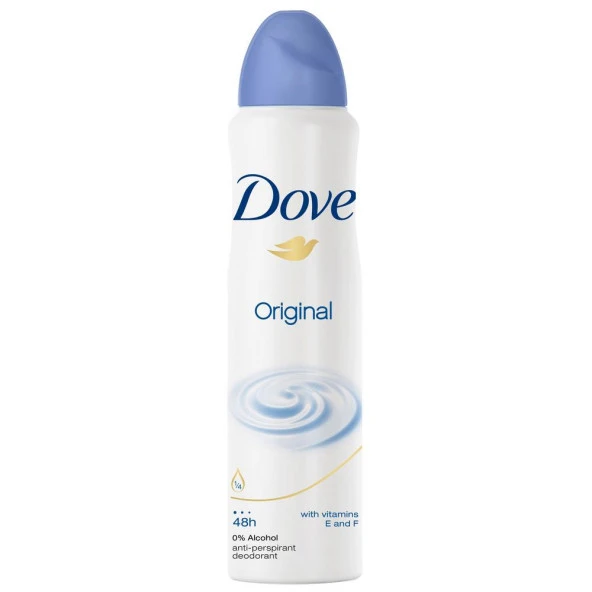 Dove Original Kadın Deodorant 150 ml ürün görseli 1