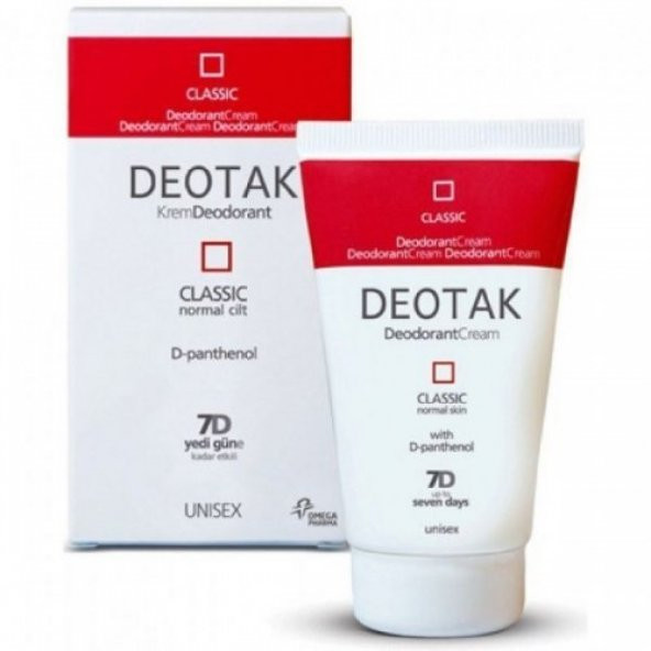 Deotak Deo Krem Classic Normal Cilt Unisex 35ml ürün görseli 1