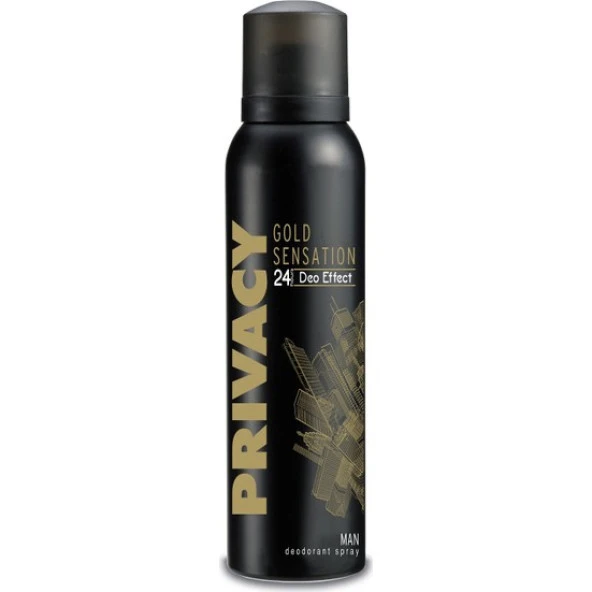 Privacy Gold Sensation Erkek Deodorant 150 ml ürün görseli 1