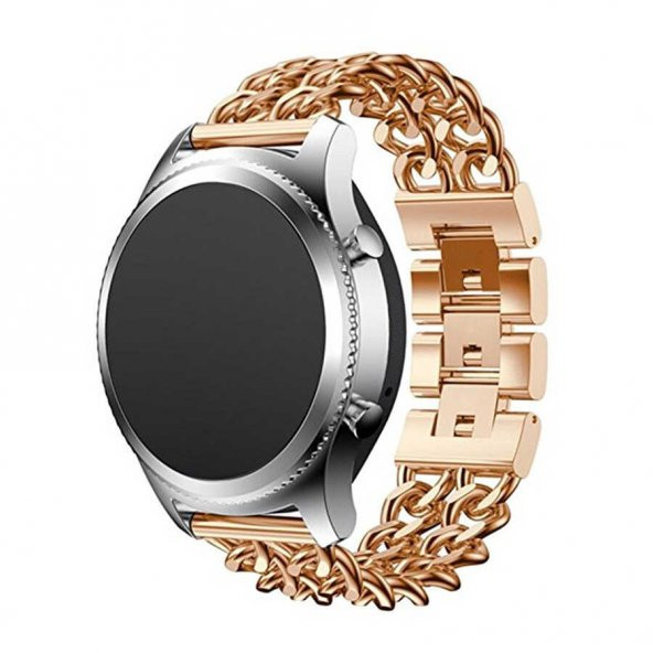 ​​Gear S3 (22mm) KRD-17 Metal Kordon - Resim 10
