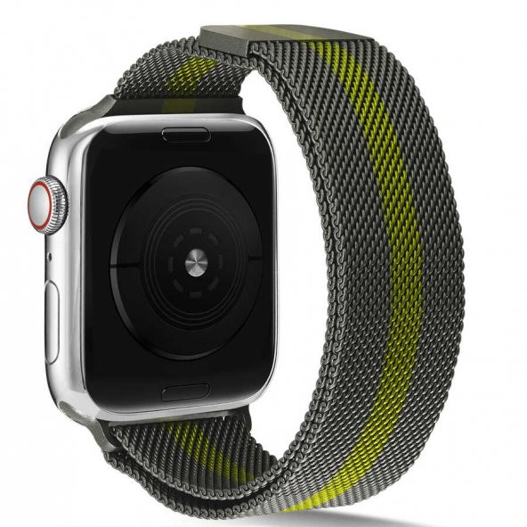 Apple Watch 42mm KRD-40 Metal Kordon - Resim 6