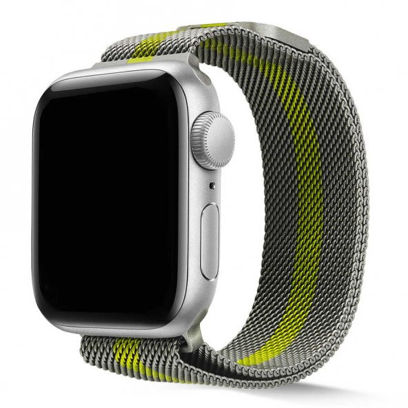 Apple Watch 42mm KRD-40 Metal Kordon - Resim 10