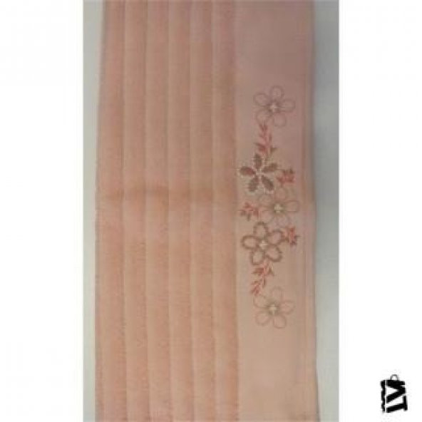 Özdilek Alvena 50x90 Nakışlı Havlu Pembe ürün görseli 1