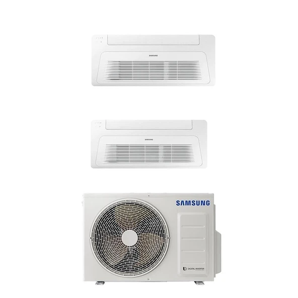 Samsung Wind Free Multi Tek Yön Kaset 1+2 Sistem (AJ068TXJ3KH/EA) 12 + 18 Btu İç 6,8 kw Dış Ünite ürün görseli 1