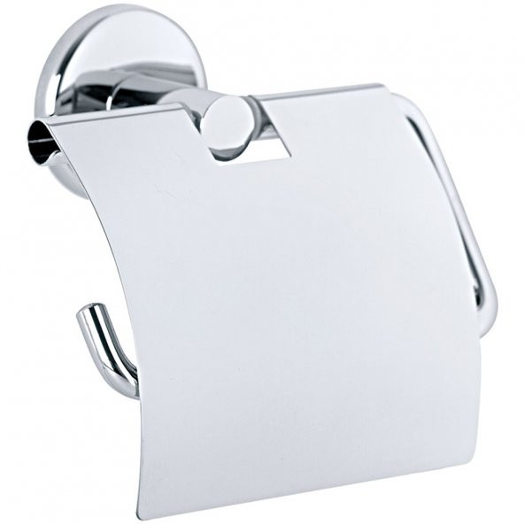 Serel Banyo BiancaTuvalet Kağıtlığı Kapaklı 140102011 E.C.A ürün görseli 1