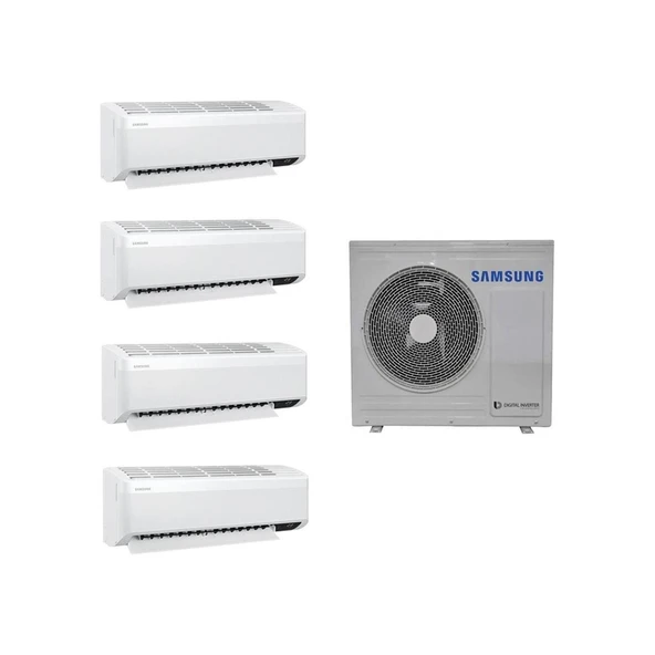 Samsung Wind Free Multi 1+4 AJ100TXJ5KH/EA 9+12+12+24 İç 10 kw Dış Ünite ürün görseli 1