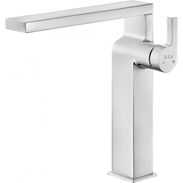 ECA İcon Yüksek Tip Lavabo Bataryası Krom 102188044H 20 Yıl Garantili E.C.A. ürün görseli 1