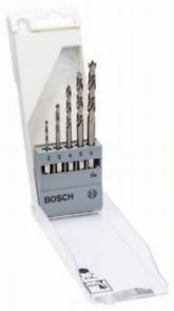 BOSCH HEX Şaftlı Ahşap Matkap Ucu 5´li Set 2.608.595.525 ürün görseli 1