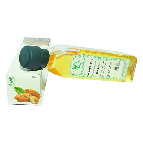 Badem Yağı Cam Şişe 250 cc - Resim 4