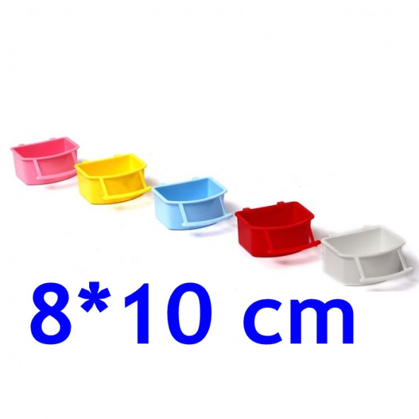 Kuşlar İçin Büyük Boy Renkli Tünekli Mamalık 5'li Paket ürün görseli 1