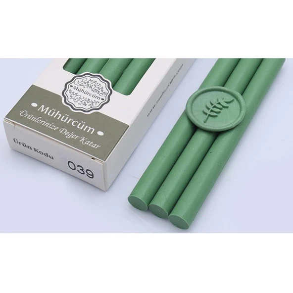 Mühür Mumu Çubuk 11mmx120mm 10 lu Paket Model: 39 ÇİMEN SUYU ürün görseli 1