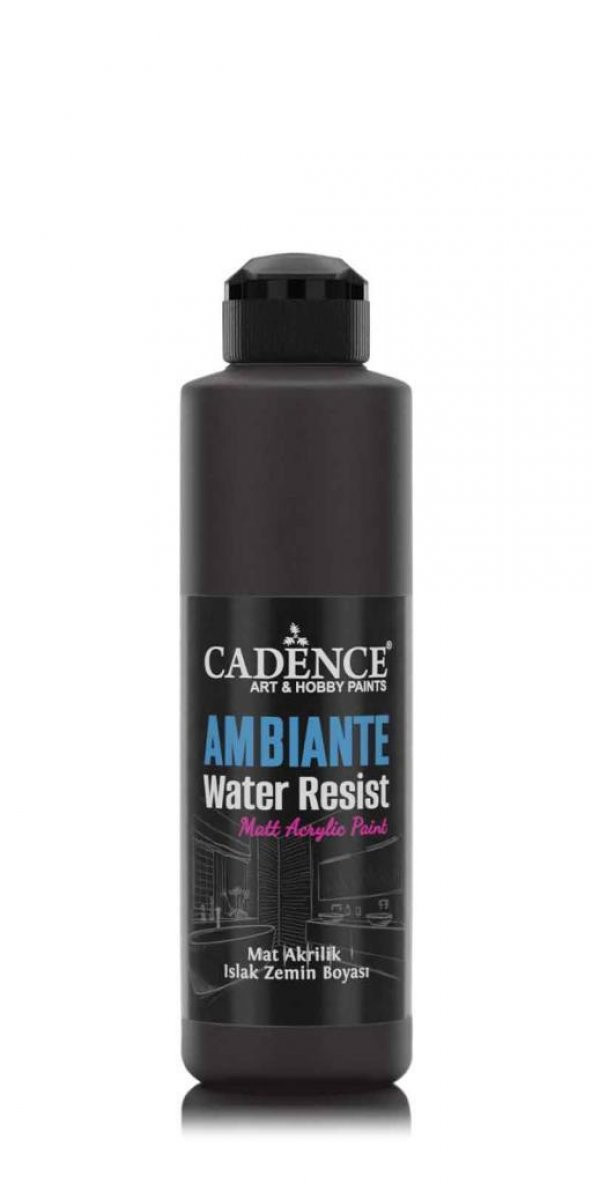 Cadence Ambiante Islak Zemin Boyası AW24 Siyah 250ML + Katalizör 10GR ürün görseli 1