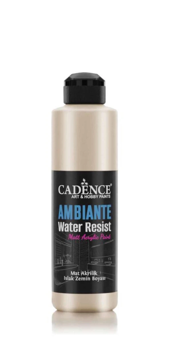 Cadence Ambiante Metalik Islak Zemin Boyası AWM02 Platin 250ML + Katalizör 10GR ürün görseli 1